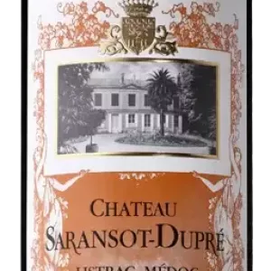 Chateau sansarot dupre rouge reflet 2018