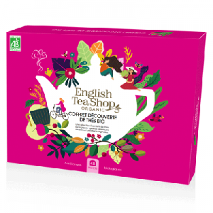 Coffret tea shop rose