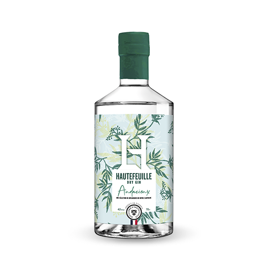 Distillerie hautefeuille gin audacieux