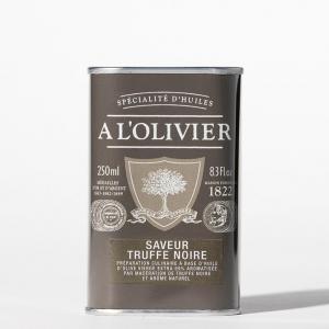 Huile d olive aromatique saveur truffe noire